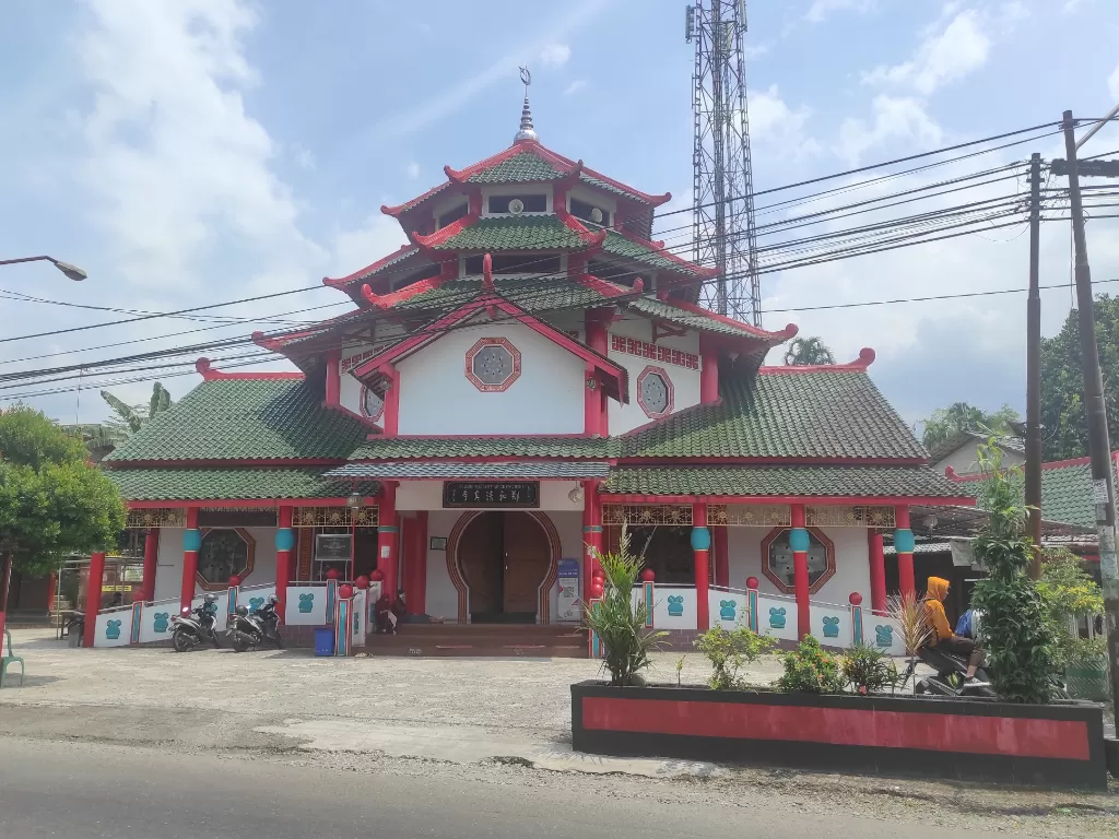 Masjid Muhammad Chengho di Purbalingga. (Z Creators/Rizqi Taufikul Yaqin)