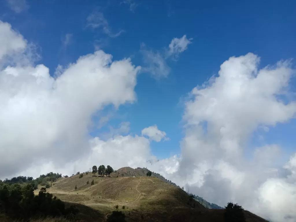 Pemandangan di Gunung Prau (Z Creators/Ahdatussabila Ahda)