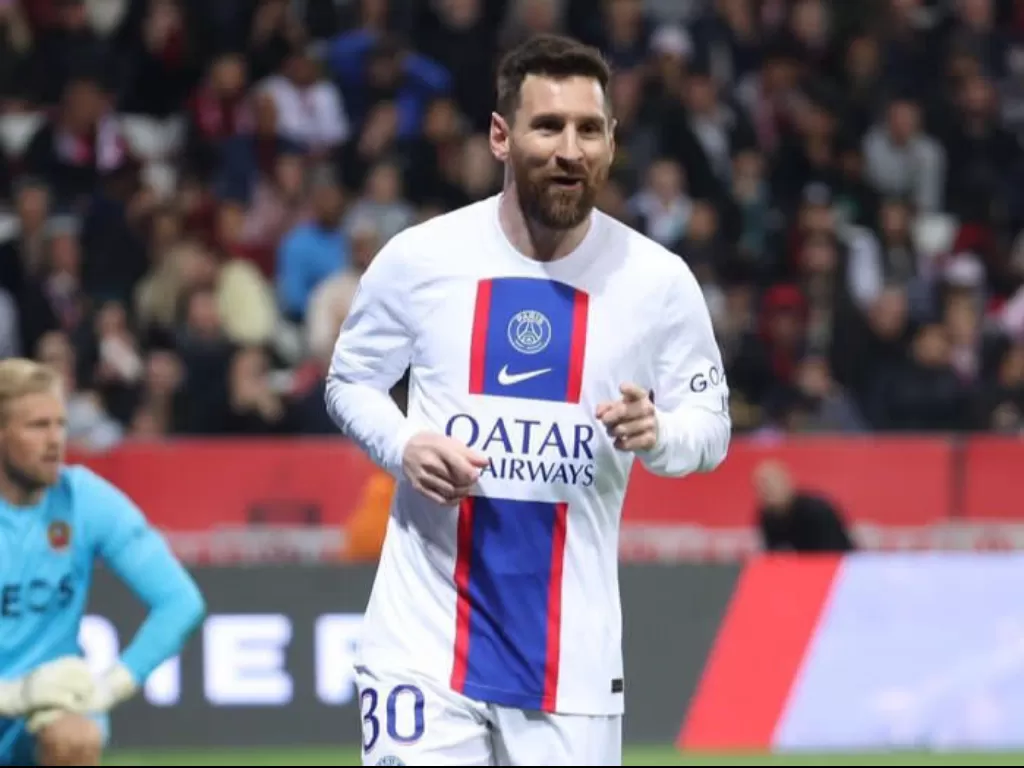 Lionel Messi mencatatkan rekor baru di sepak bola Eropa, dalam laga kemenangan PSG  (Instagram/@leomessi)