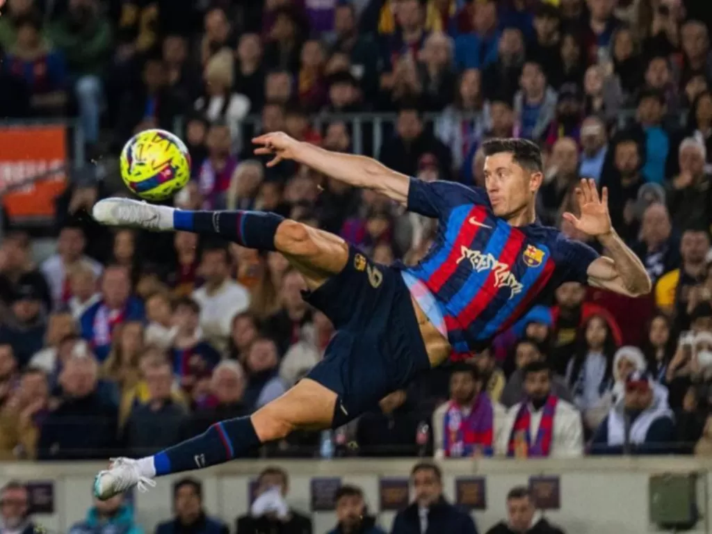  Robert Lewandowsk, mengharapkan kehadiaran Messi untuk kembali ke Barcelona (Instagram/@_rl9)