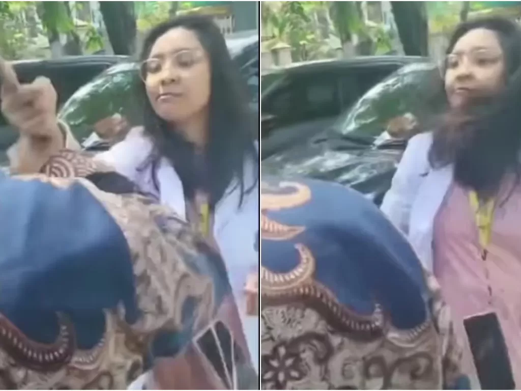 Viral dokter marah-marah ke seorang ibu. (Instagram/@video_medsos)