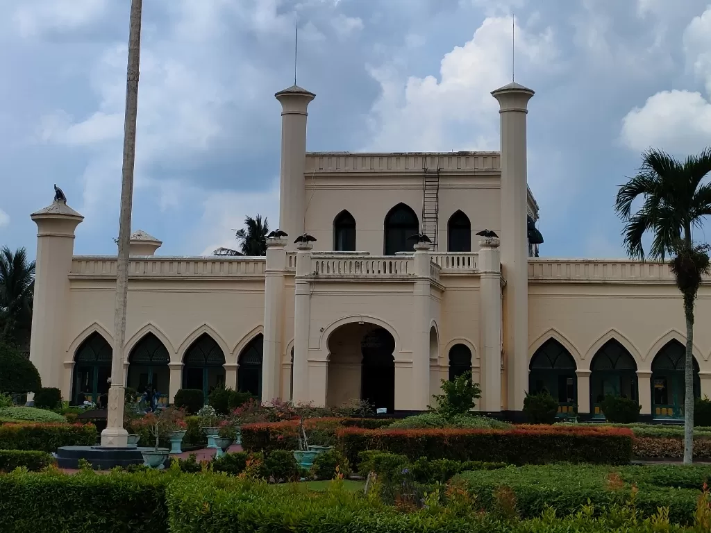 Istana Siak jadi rekomendasi wisata di Kabupaten Siak, Riau. (Z Creators/Tondini Alief Harahap)