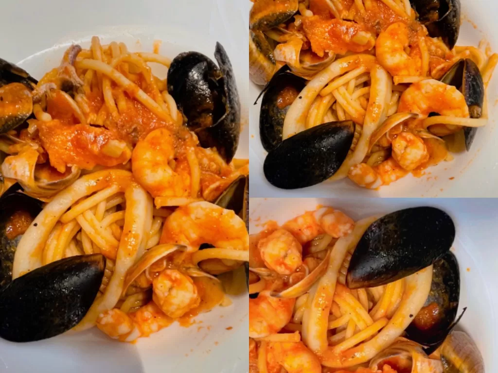 Spaghetti Seafood Khas Italia di Tengah Kota Milan (Z Creator/Alan Munandar)