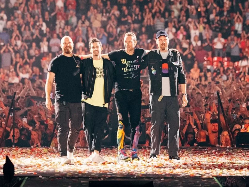 Band Coldplay. (Instagram/@coldplay)