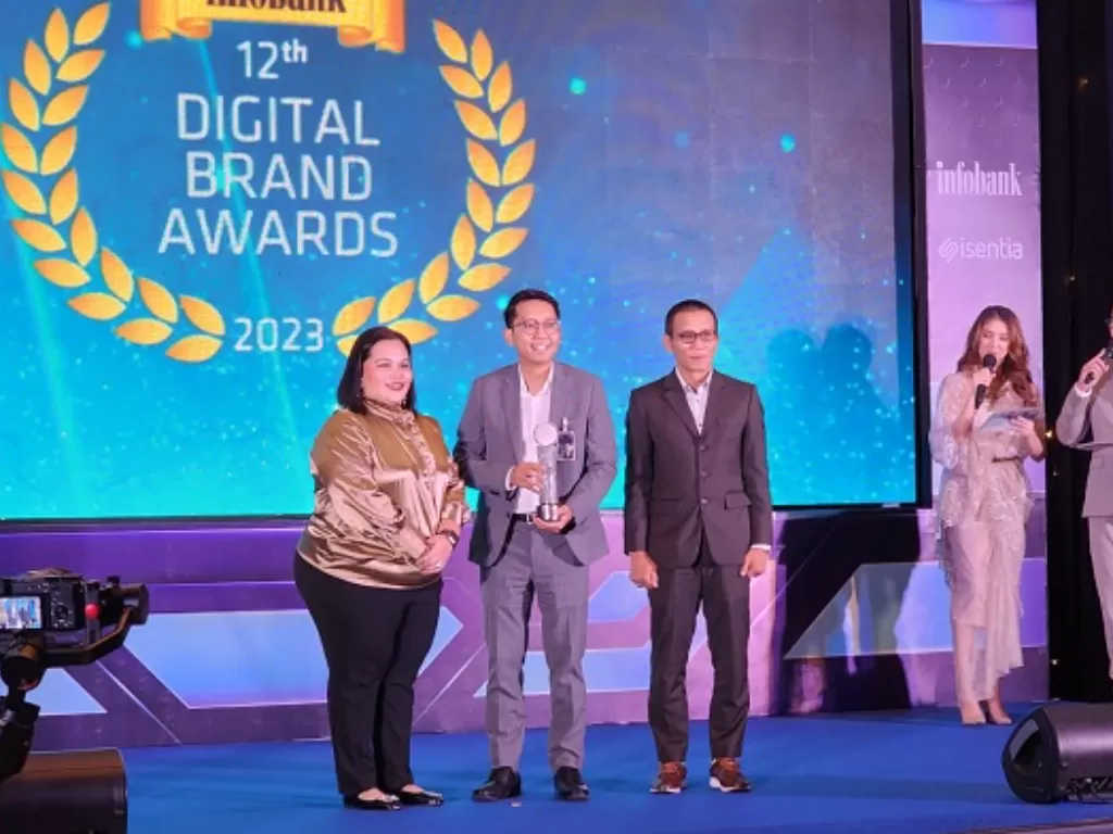BRI memborong 14 penghargaan dalam ajang 12th Infobank-Isentia Digital Brand Recognition 2023. (Dok. Humas BRI)