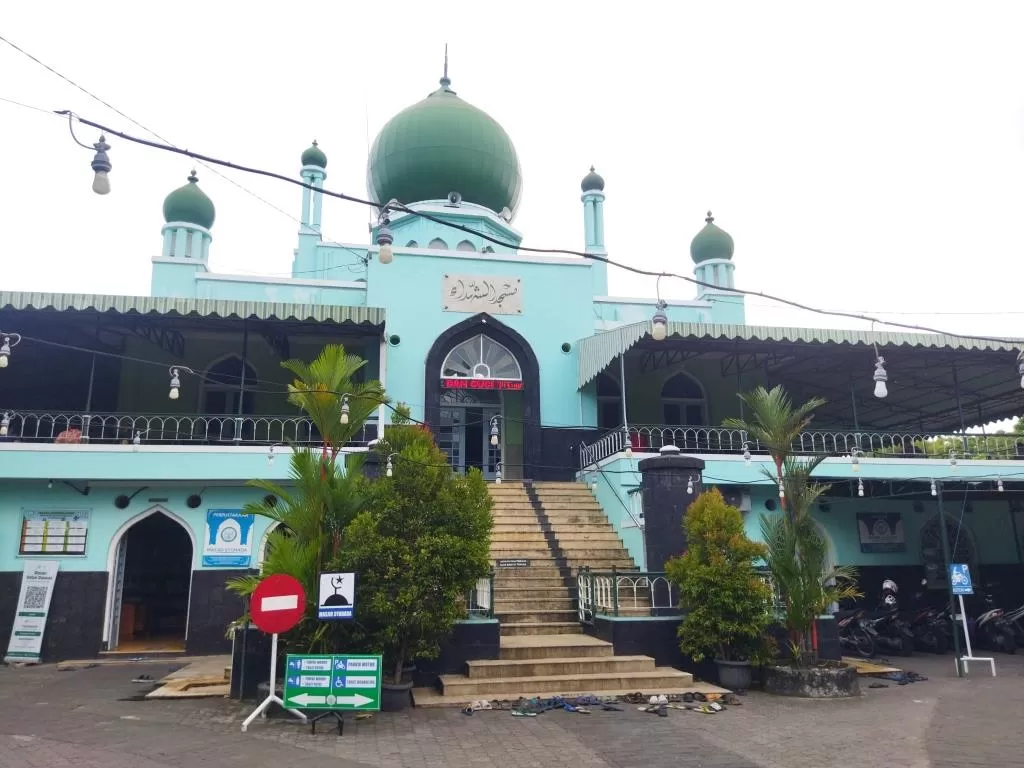 Masjid Syuhada saksi bisu perjuangan rakyat melawan Jepang di Yogyakarta. (Zcreators/Diva Ami)