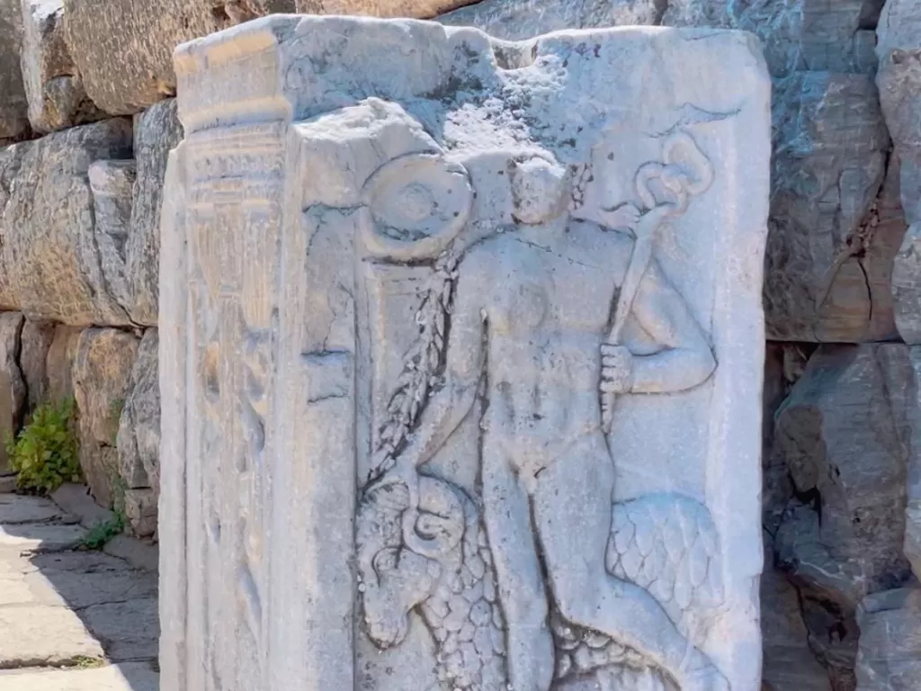 Patung Hermes di Ephesus, Turki (Z Creators/Alan Munandar)