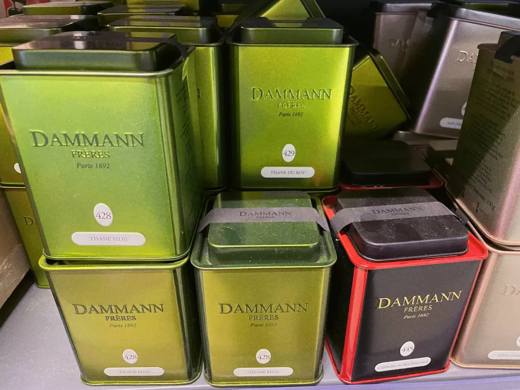 Dammann Freres, teh berkualitas tinggi yang sangat laris di Paris. (Z Creators/Alan Munandar)
