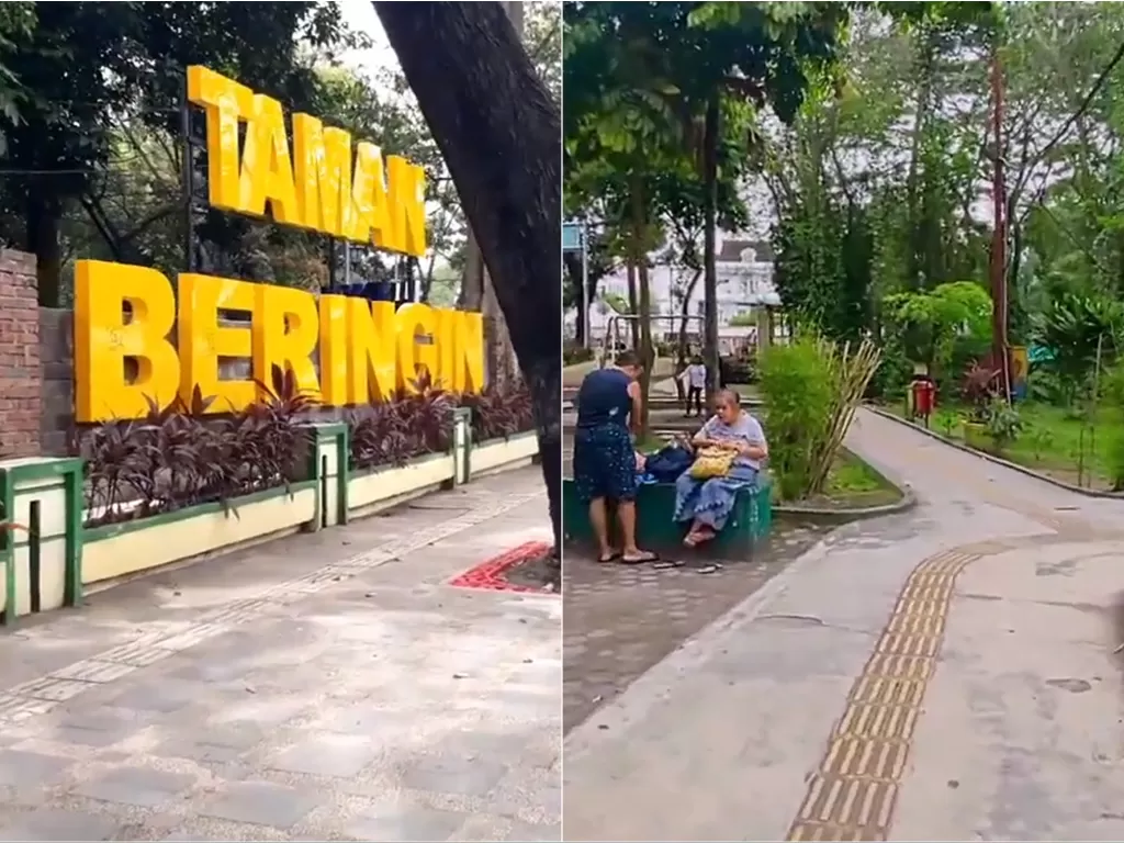 Taman Beringin di Kota Medan (Z Creators/Sri Wahyuni Kuna)