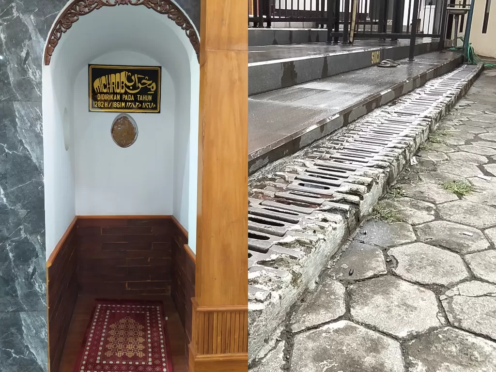 Masjid Al Mukhlisin di Jalan Lahor, Dusun Macari, Kelurahan Pesanggrahan. (Z Creators/Azmy)