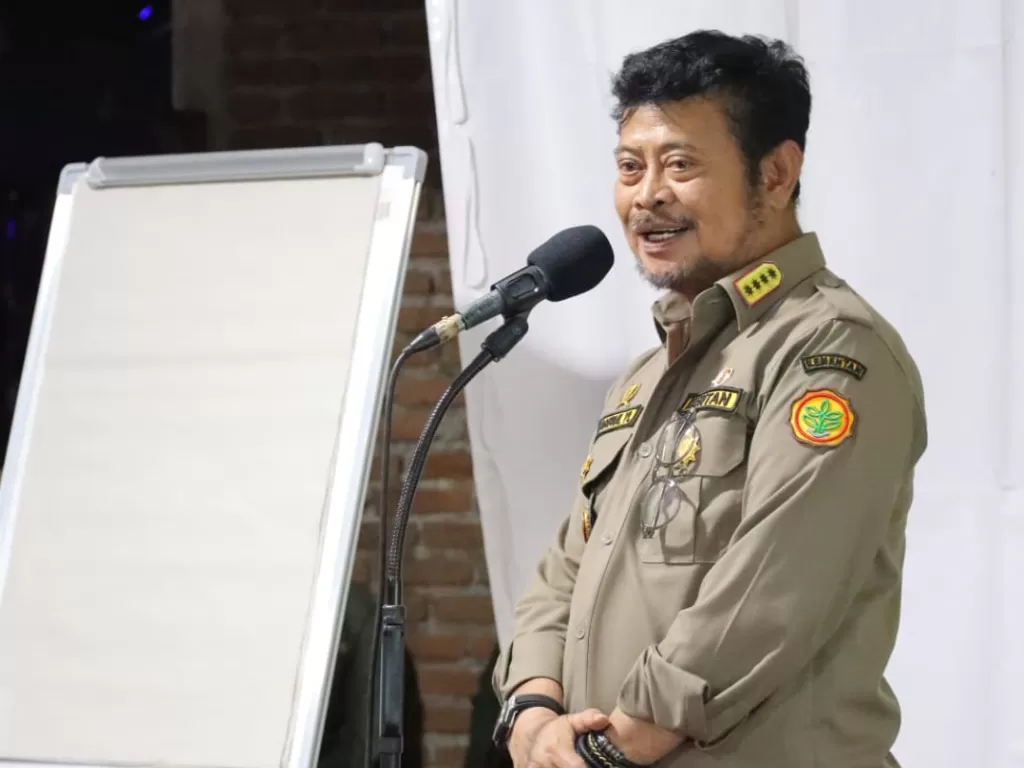 Menteri Pertanian Syahrul Yasin Limpo (Mentan SYL). (Kementan)