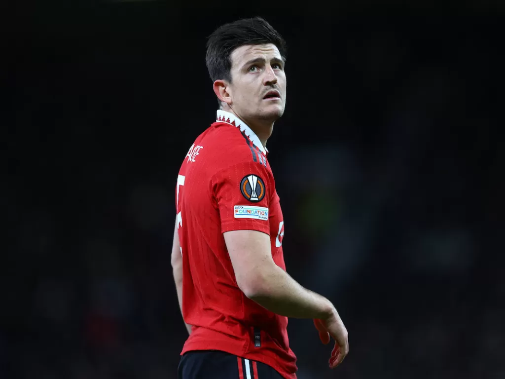 Kapten Manchester United, Harry Maguire (REUTERS/Lee Smith)