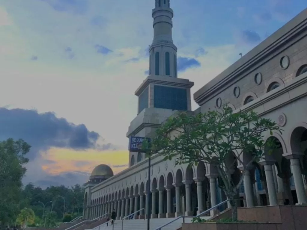 Masjid Islamic Center Samarinda. (Z Creators/Adila Fikri)