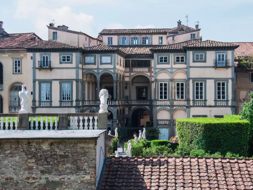 Palazzo Pfanner adalah bangunan bersejarah yang jadi lokasi wisata bersejarah di Italia. (Z Creators/Alan Munandar)