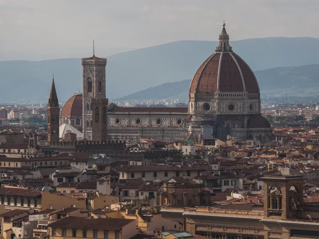 Pesona Kota Florence di Italia, destinasi wisata yang memanjakan mata. (Z Creators/Alan Munandar)