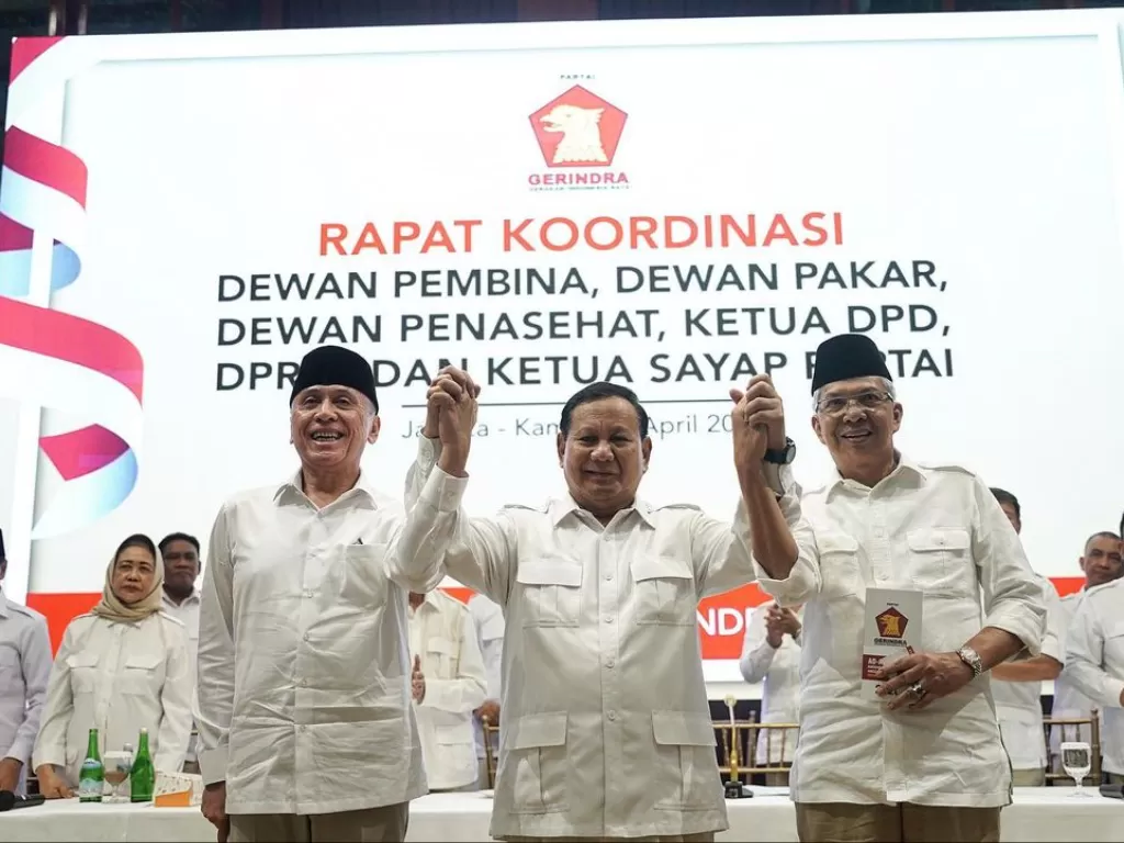 Prabowo Subianto lantik Mochamad Iriawan jadi Wakil Ketua Dewan Pembina Partai Gerindra (Instagram/@mochamadiriawan84)