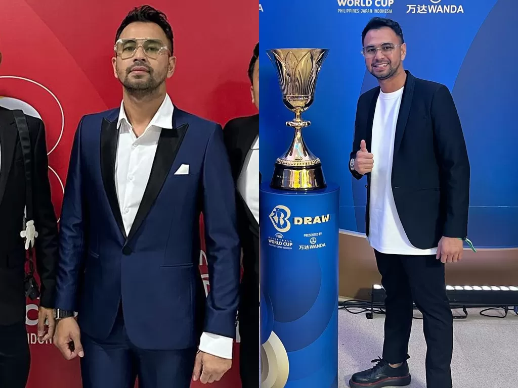 Raffi Ahmad di FIBA World Cup 2023 (Instagram/raffinagita1717)
