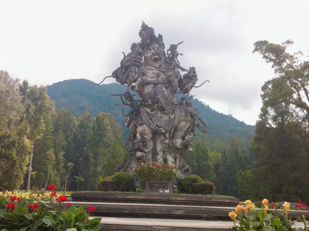 Patung Kumbakarna Laga di Bali (Z Creator/Alan Munandar)