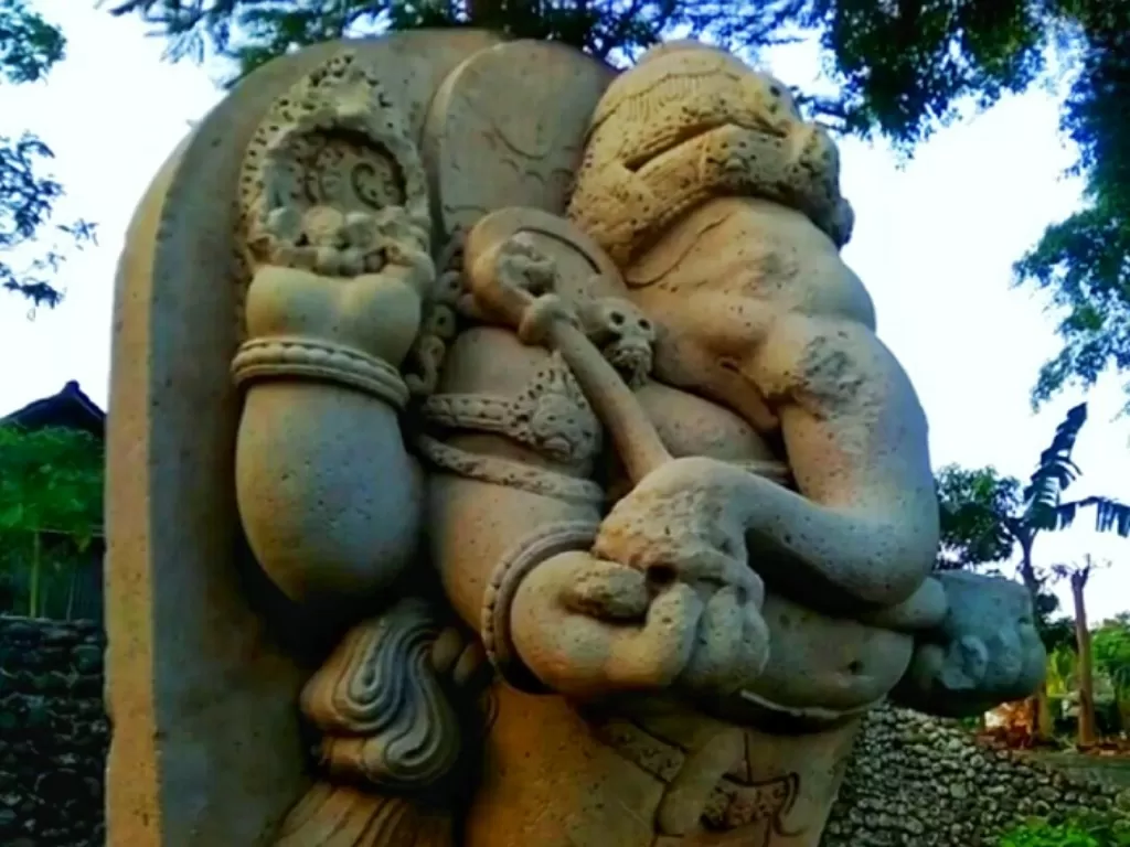 Arca Ganesha Karangkates. (Z Creators/Titi Romiyati)