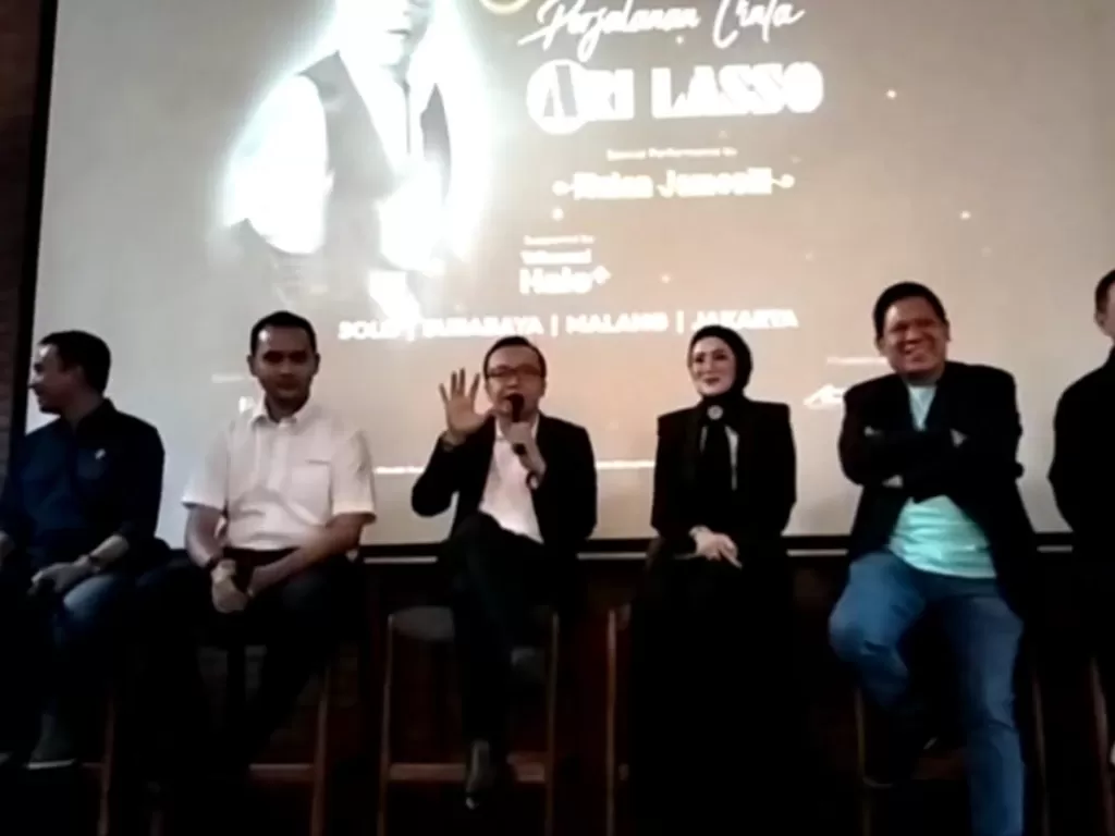 Konferensi pers Konser 3 Dekade Perjalanan Cinta Ari Lasso (Z Creators/Gunawan)