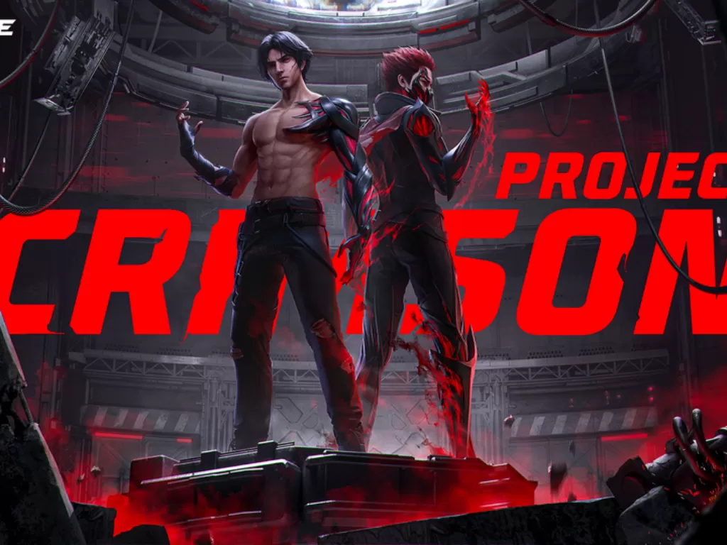Free Fire menghadirkan event baru bertajuk Project Crimson: The First of Vengeance mulai 12-28 Mei 2023, yang menandai lahirnya Orion, sang karakter villain pertama di dalam game. (Garena Free Fire)