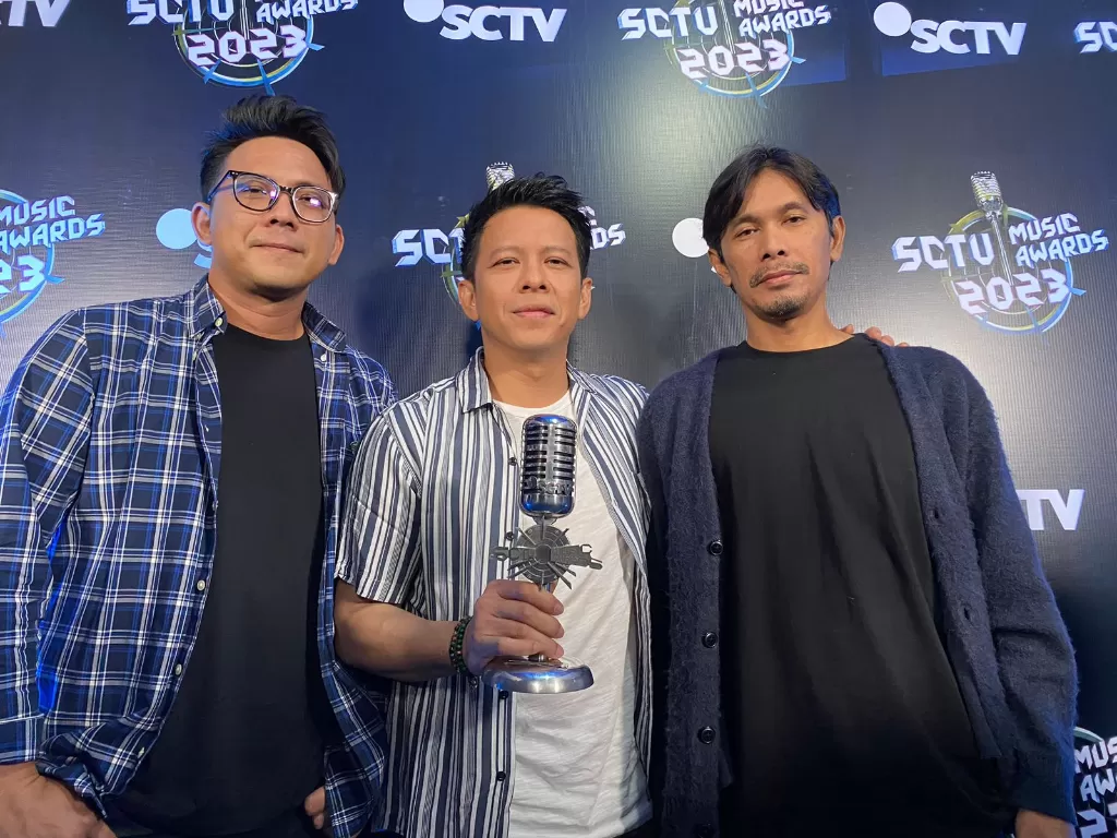 NOAH Grup Band Paling Ngetop di SCTV Music Awards 2023 (Z Creators/Fernando Muelzega)