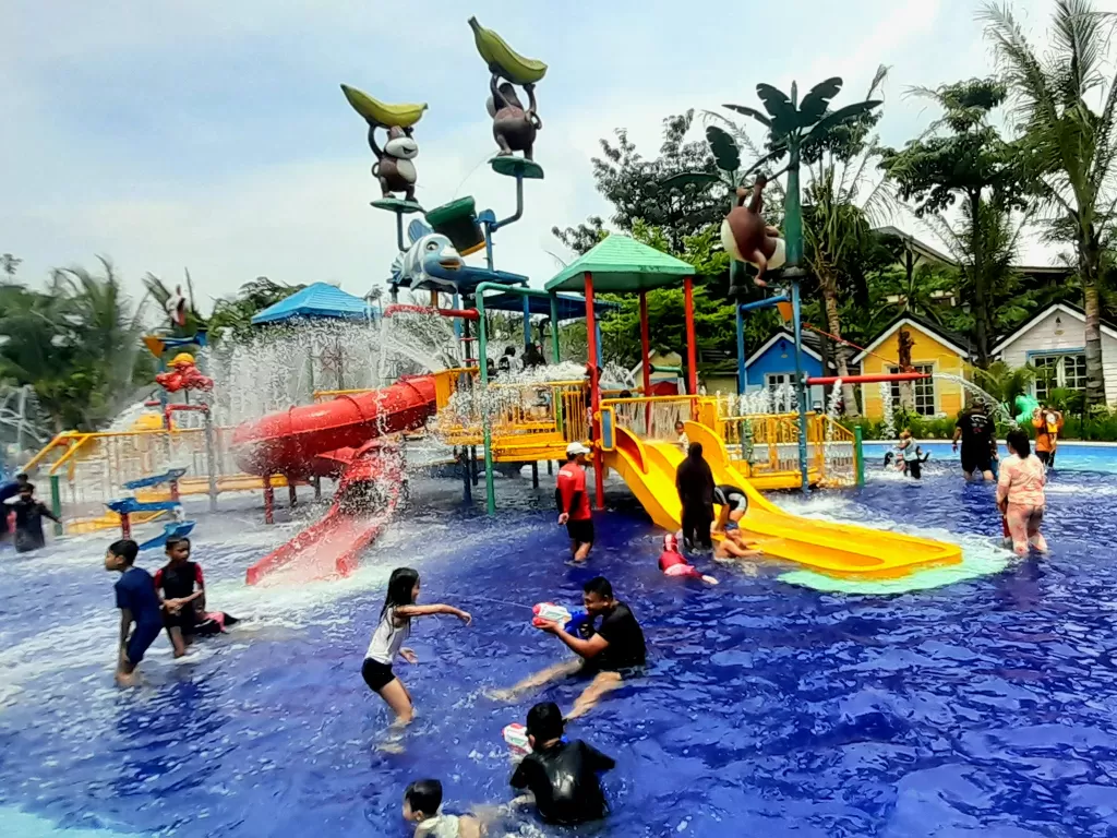 Taman Wisata Merci, tempat Instagramable di Medan. (Z Creators/Abrar Harahap)