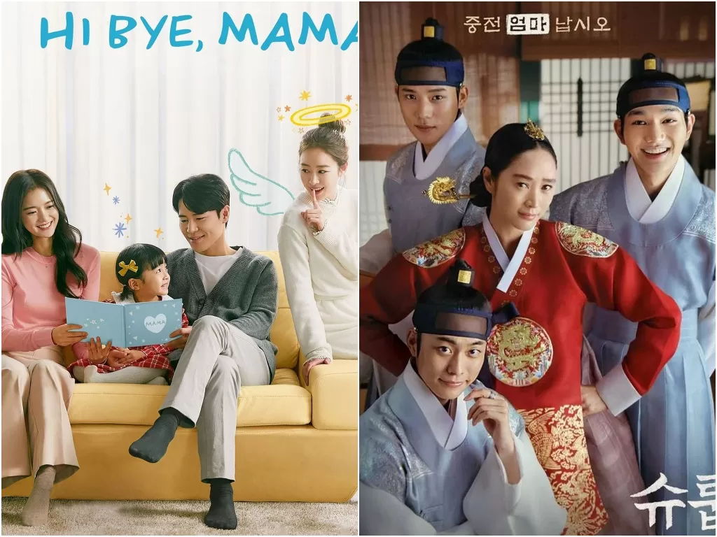 Kiri: Drama Korea Hi Bye, Mama (Instagram/hibyemamaofficial) Kanan: Drama Korea Under the Queen’s Umbrella (Instagram/under_thequeenumbrella.fanbase)