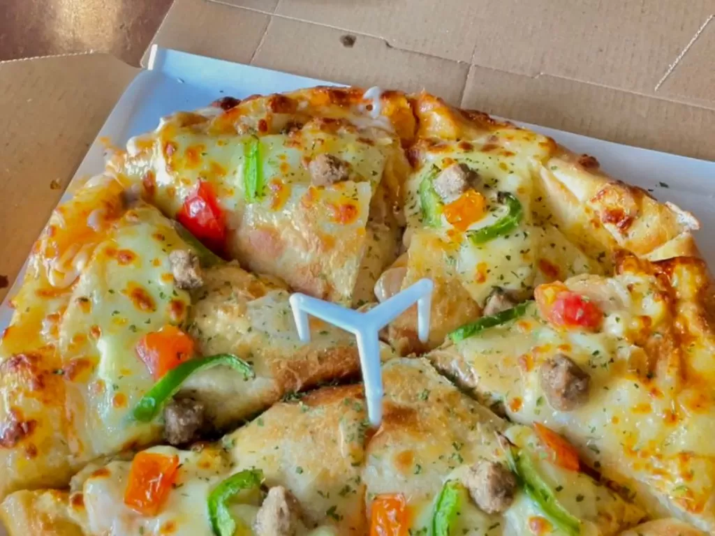 Pizza yang viral di TikTok (Z Creator/Dewi Kania)