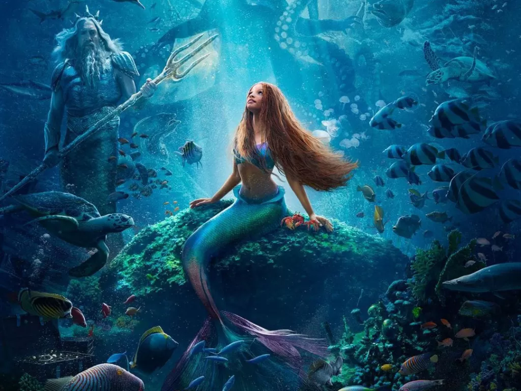 Fakta menarik tentang film Little Mermaid yang tayang hari ini.  (Instagram/@disneylittlemermaid) 