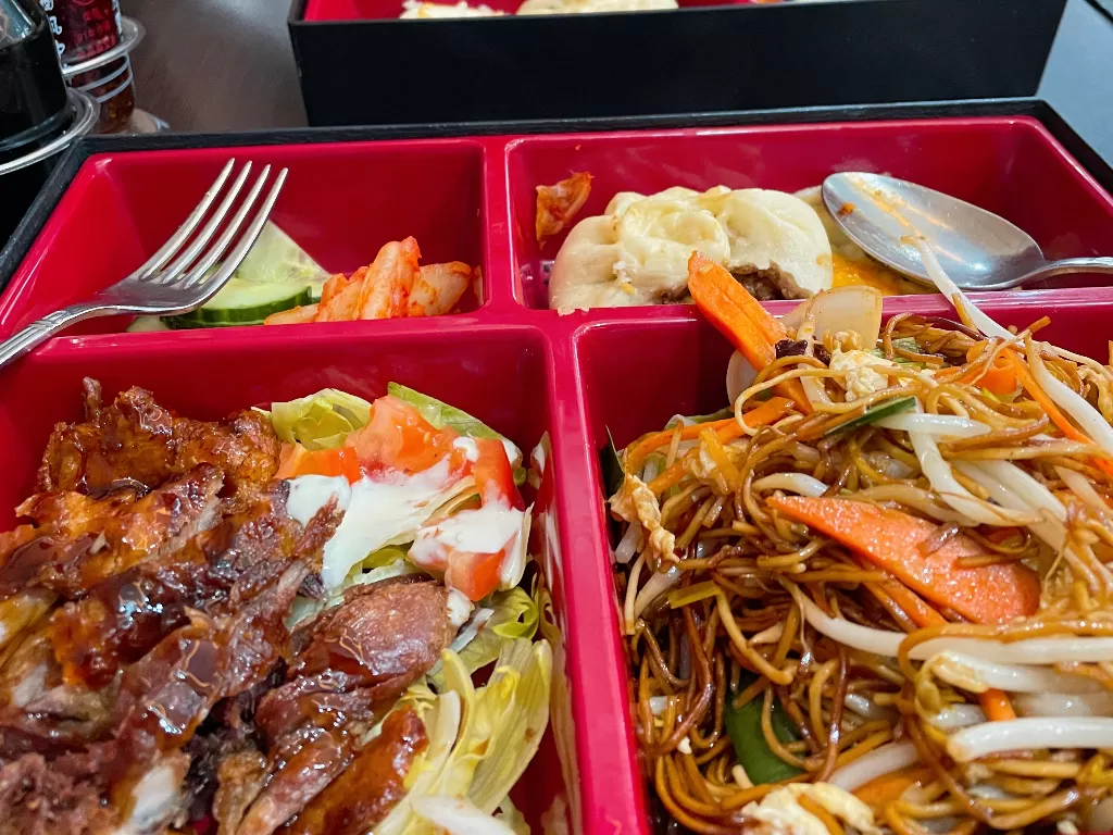 Lunch box di Restoran Xuji (Z Creators/Alan Munandar)