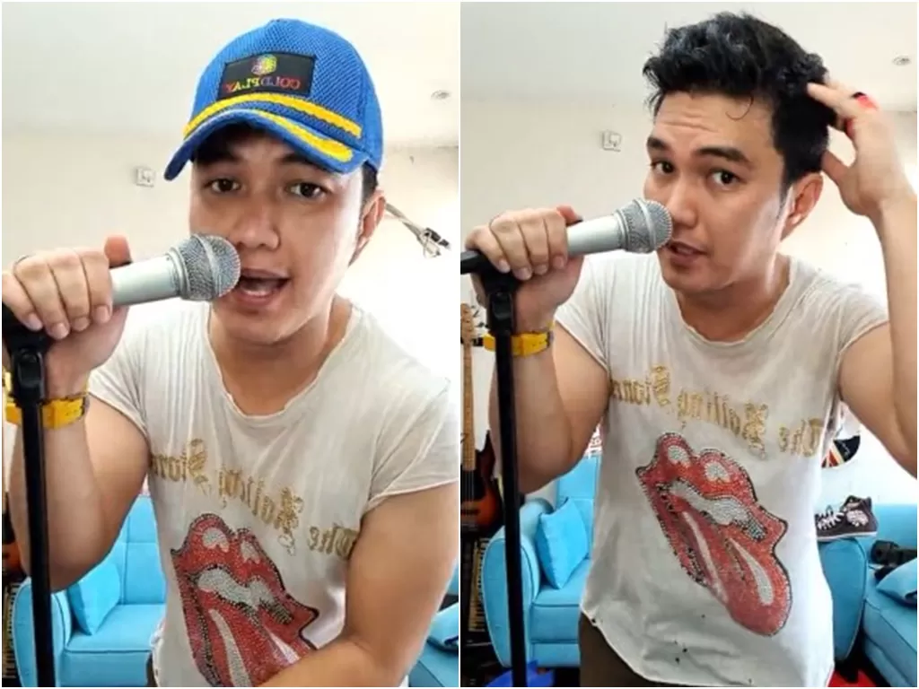 Aldi Taher cover lagu Coldplay (Instagram/alditaher.official)