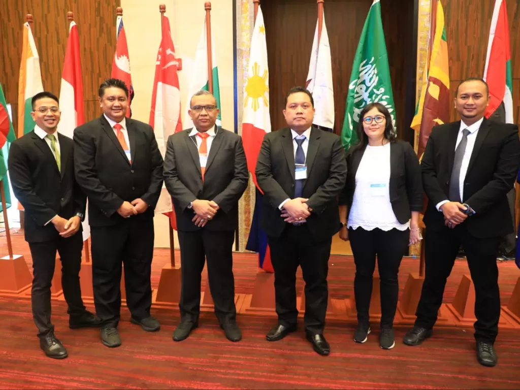 Kemnaker berbagi pengalaman tentang biaya Rekrutmen dan mobilitas Tenaga Kerja pada Asia-Gulf Cooperation Council (GCC) Senior Official Dialogue on GCM Implementation in Achieving SDG 10.7 & 17 and GCM Objectives 6 &23 yang berlangsung di Filipina. (Dok. 