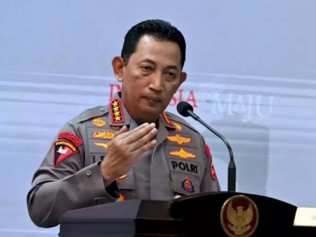 Kapolri Jenderal Listyo Sigit Prabowo. (Dok Setkab)