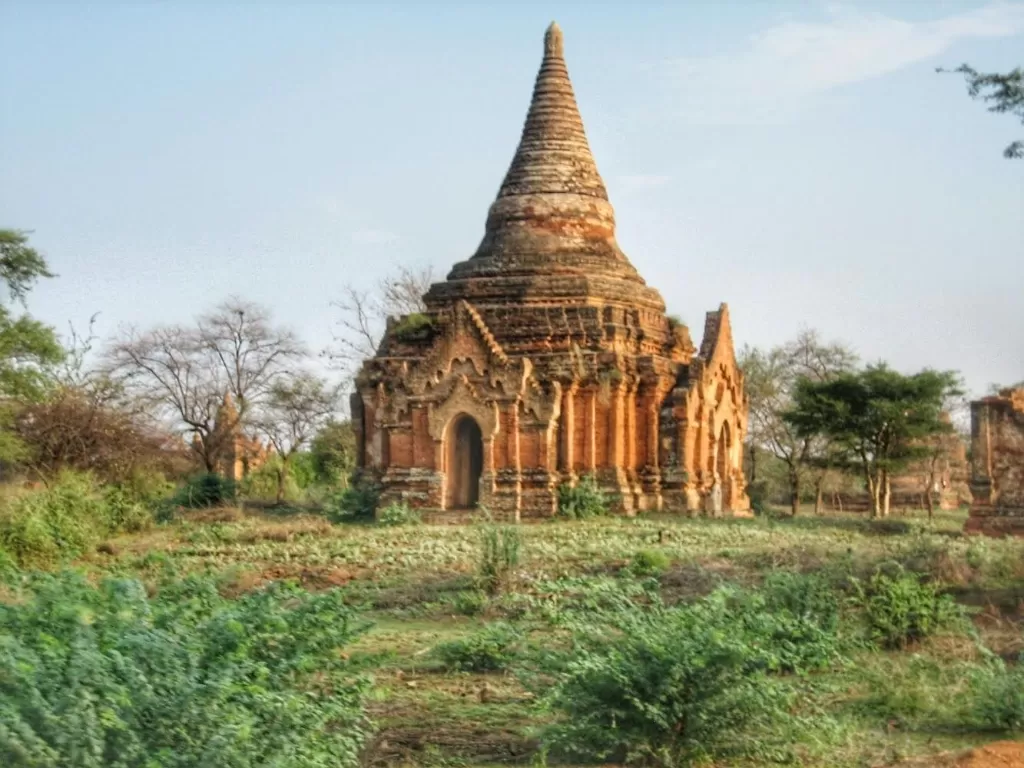 Kuil Paya Thone Zu di Myanmar yang menyimpan banyak misteri. (Z Creators/Alan Munandar)