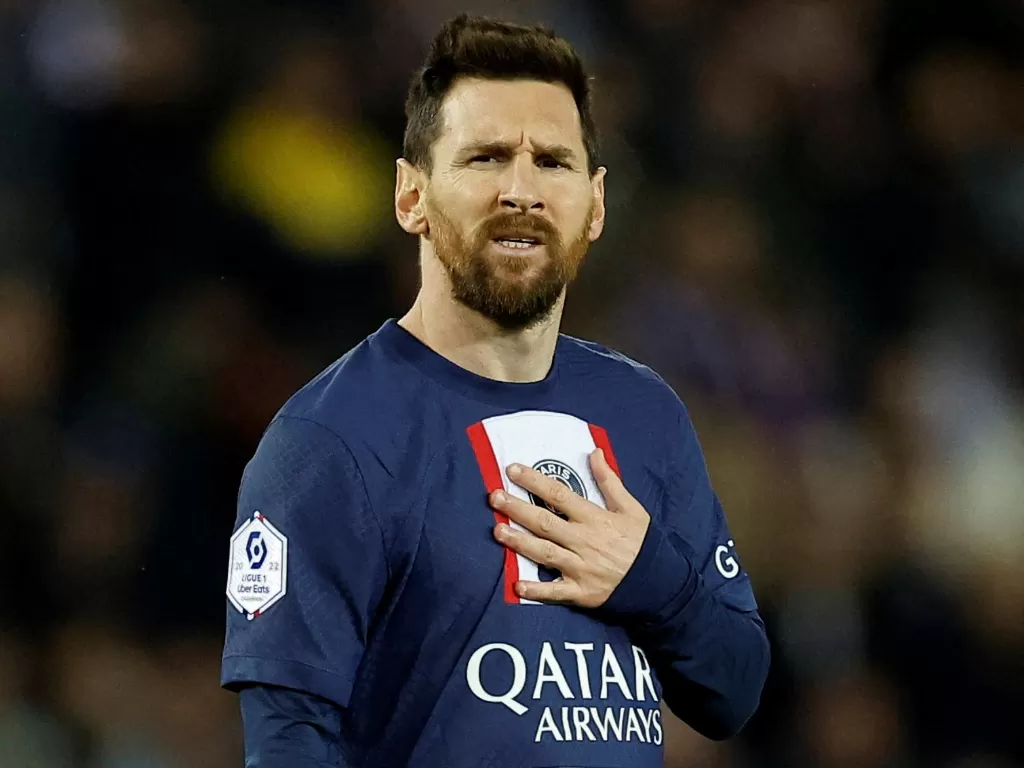  Lionel Messi. (REUTERS/Christian Hartmann)