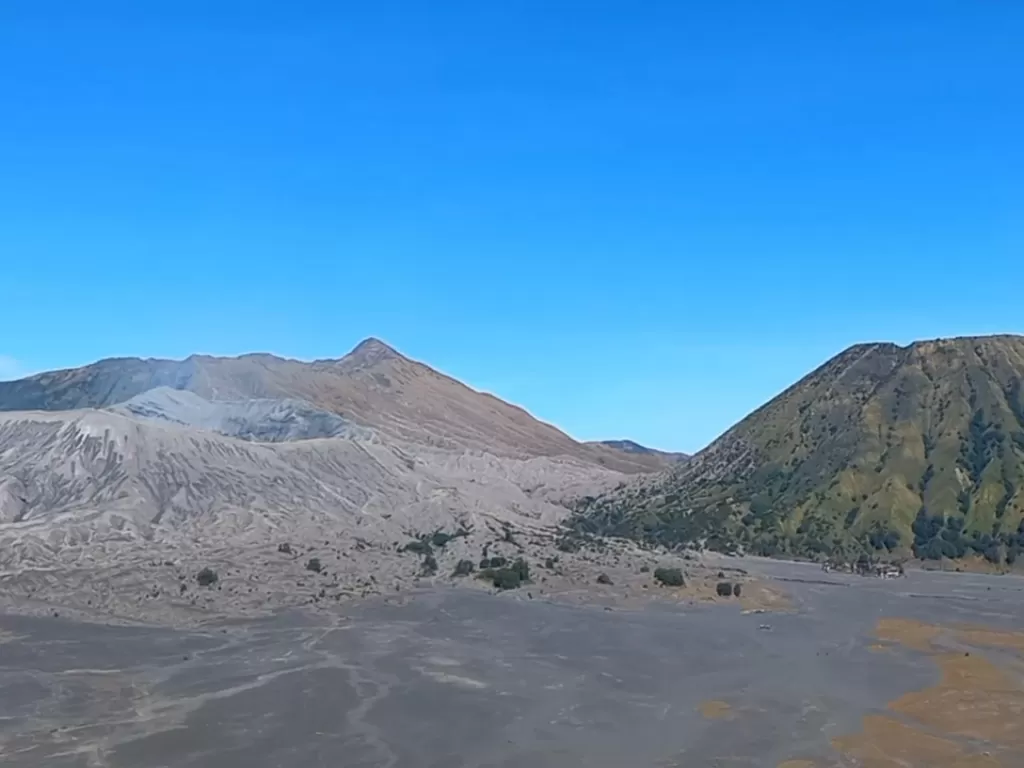 Kawasan Wisata Gunung Bromo yang berada di Jawa Timur. (Z Creators/Ahmad Sugeng Laksono,).