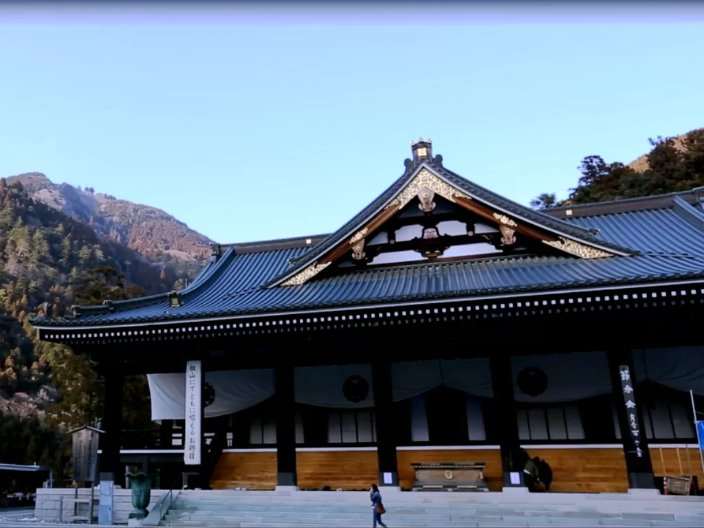 Minobusan Kuonji, Kuil Buddha terpopuler di Jepang. (Z Creators/Elisa Oktaviana)