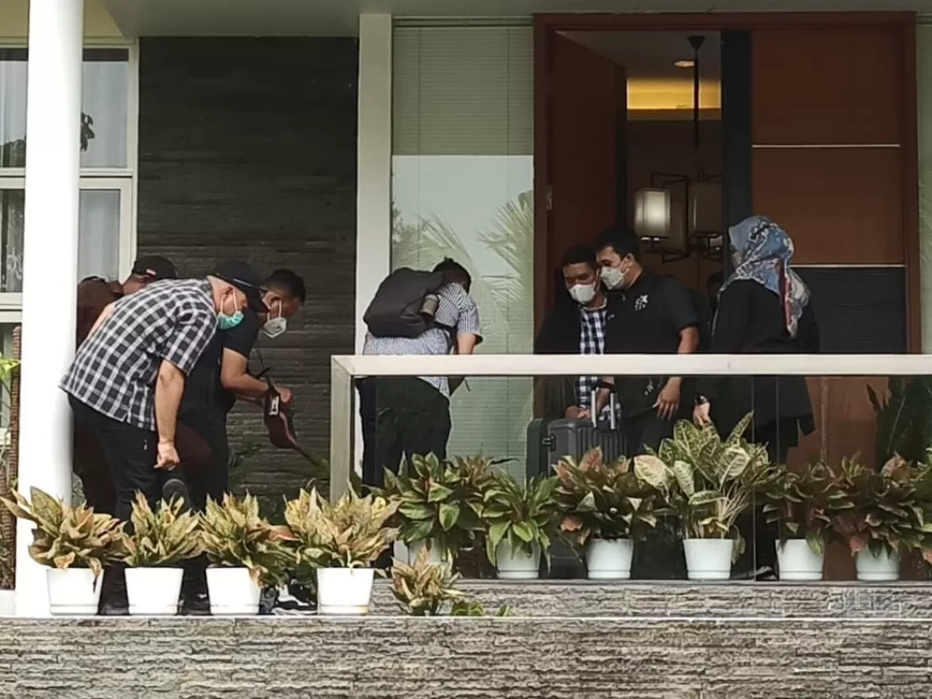 Penggeledahan rumah eks bea cukai Makassar, Andhi Pramono (Z Creators/Habibi)