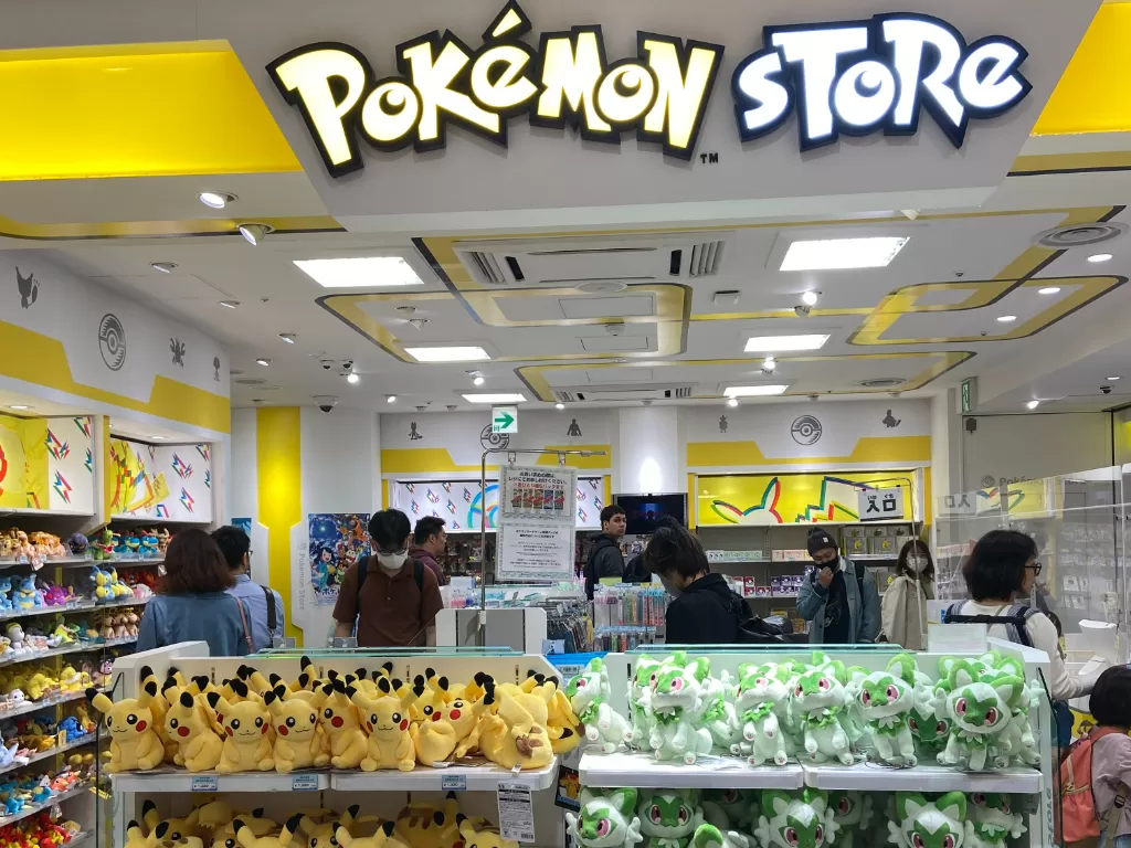 Pokemon Store di Tokyo, Jepang. (Z Creators/Dada Sabra Sathilla)