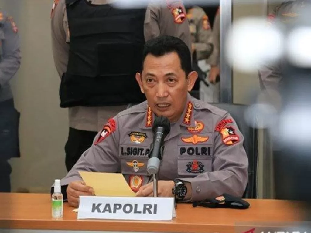 Kapolri Jenderal Polisi Listyo Sigit Prabowo. (ANTARA).