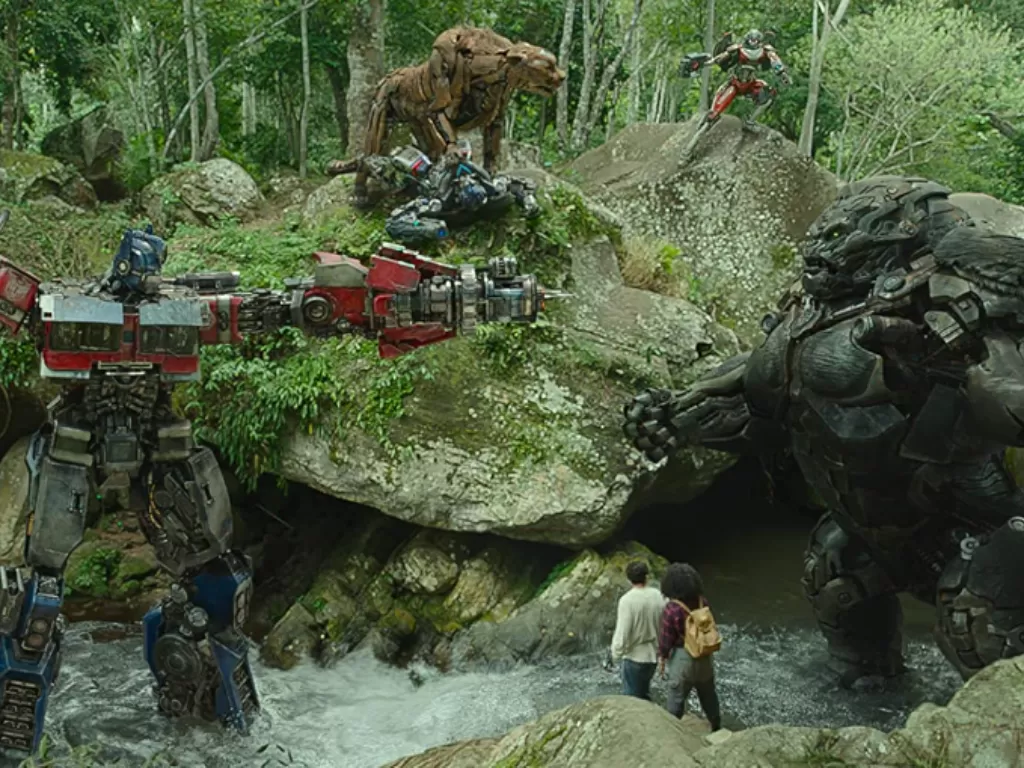 Adegan di Transformers: Rise of The Beasts. (IMDB).