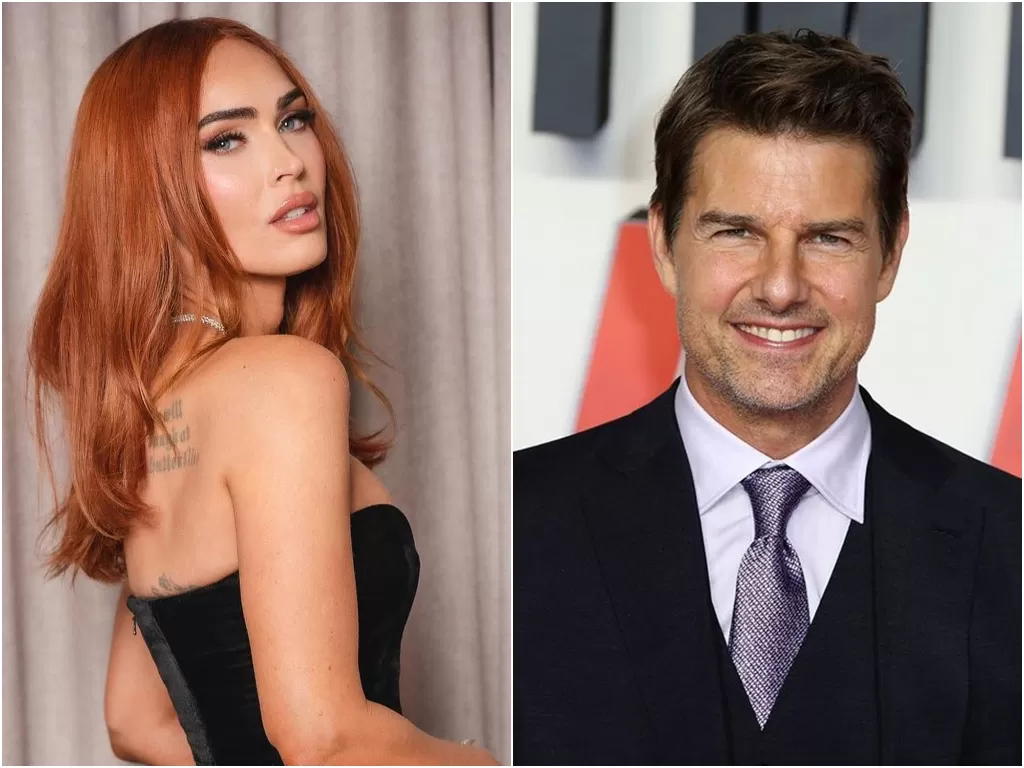 Kiri: Megan Fox (Instagram/meganfox_italy) Kanan: Tom Cruise (Instagram/tomcruise)