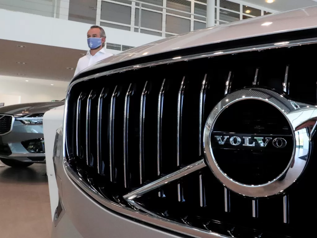 Produsen otomotif, Volvo. (REUTERS/Yves Herman)