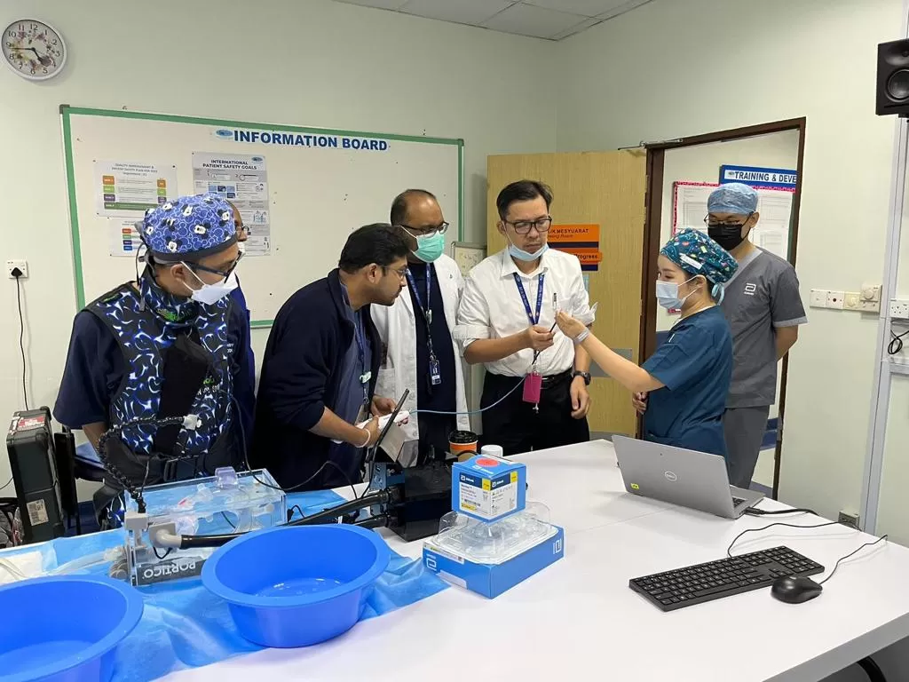 Institut Jantung Negara ungkap prosedur pertama stenosis katup aorta. (Dok. Ist) 