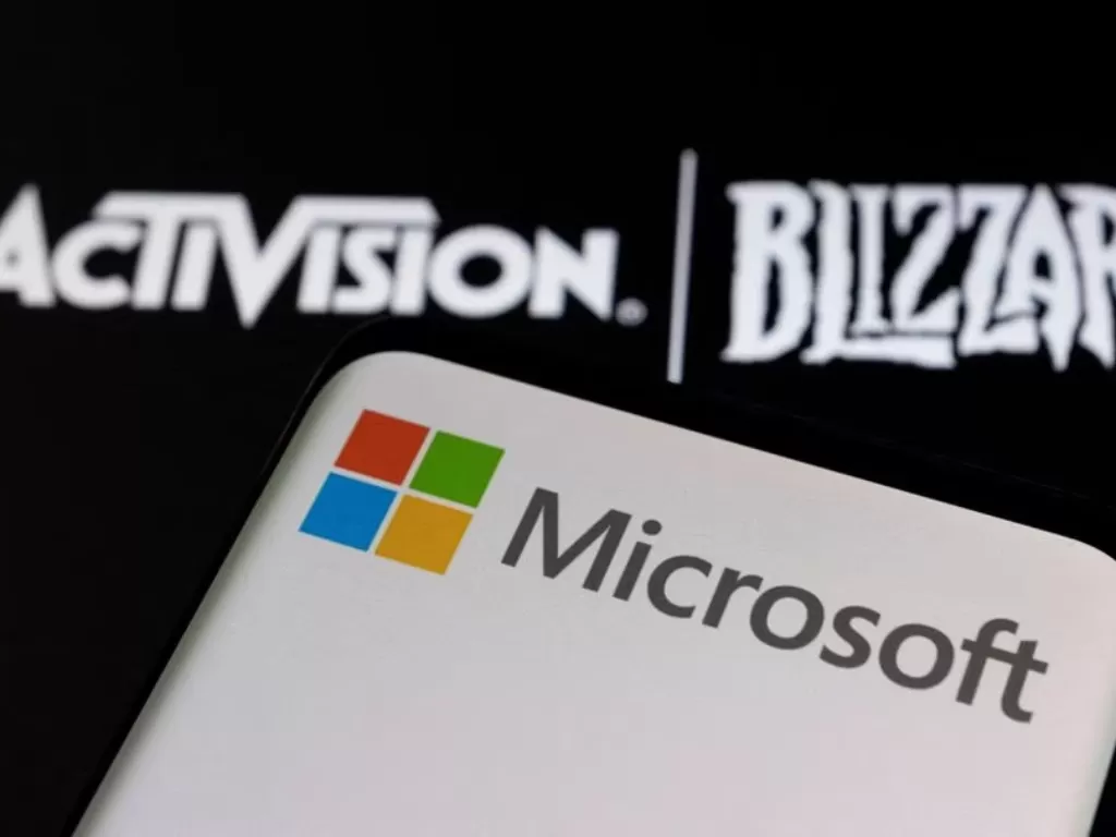 Microsoft akuisisi Activision Blizzard. (REUTERS/Dado Ruvic)