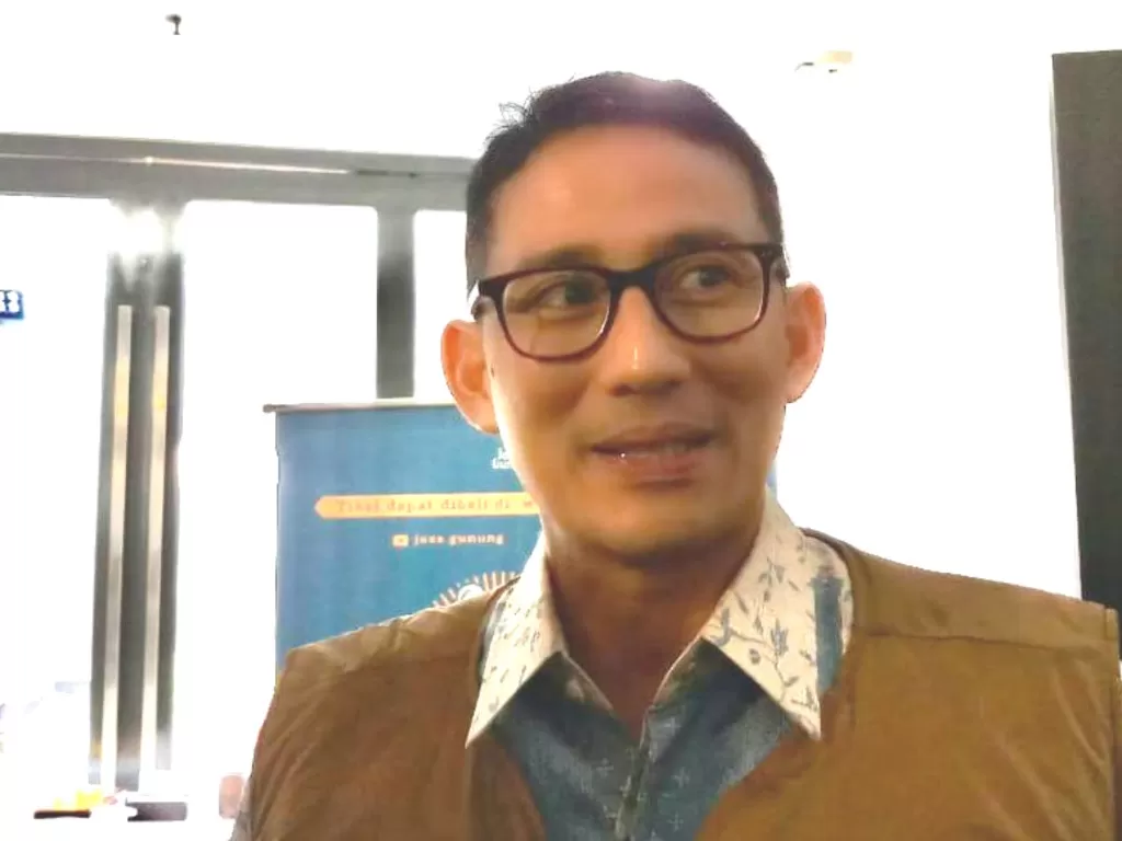 Menteri Pariwisata dan Ekonomi Kreatif (Menparekraf) Sandiaga Salahuddin Uno (Z Creators/Gunawan)