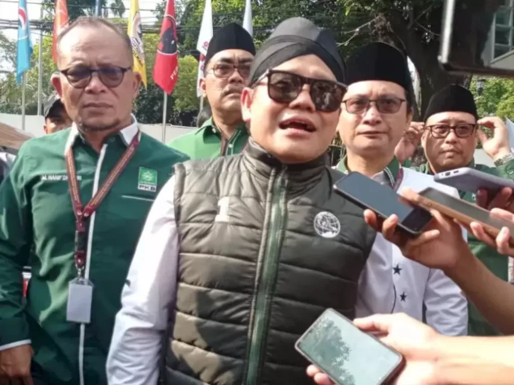 Muhaimin Iskandar masih menjadi cawapres prioritas untuk mendampingi Prabowo Subianto di Pilpres 2024. (Z Creators/Mentari Meida)