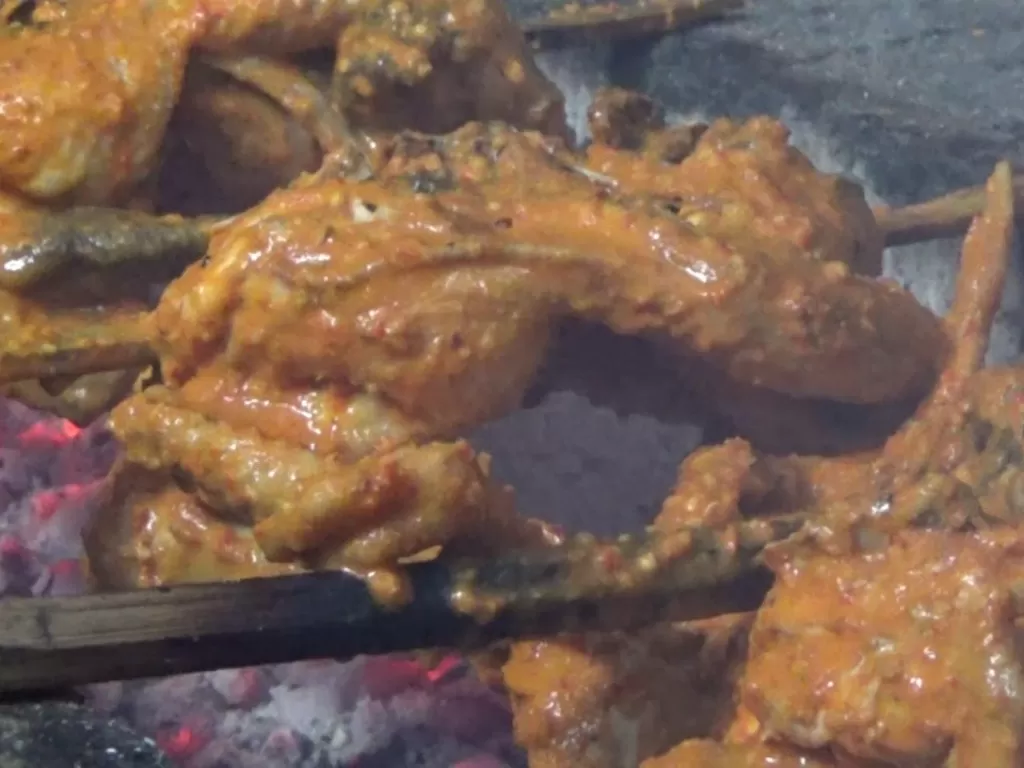 Ayam panggang bangi, kuliner legendaris khas Kota Kediri. (Z Creators/Wiji Guntoro)