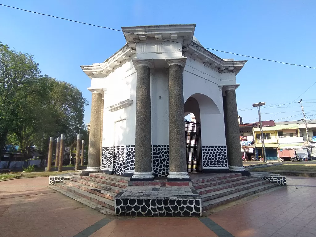 Monumen Thomas Parr di Bengkulu (Z Creators/Etri Hayati)